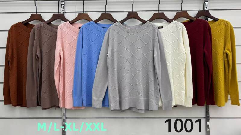 Swetry damskie Roz M/L-XL-2XL, Mix Kolor Paczka 10 szt